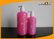 250ml / 500ml Clear Cosmetic Packing Plastic Bottle with Lotion Pump , Recycling PET Bottles supplier