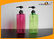 350ml - 600ml French Square PET Cosmetic Bottles Skin Care Products Liquid Plastic Bottles supplier