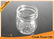 Home Food Storage 8oz Flint Square Eco Mason Glass Jars 250ml With Metal Screw Lids supplier