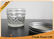 Jam Storage Eco Mason Glass Jars With Lid And Band , 4oz Embossed Small Glass Jars supplier