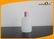 100ml White Cosmetic Plastic Bottles for Cream Lotion with Screw Cap , Plastic Cosmetic Containers supplier