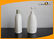 Recycled Empty 400ml HDPE Plastic Cosmetic Bottles with Flip Cap for Lotion Packaging supplier