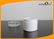 130ml White Double Wall Empty PE Plastic Cream Jar with Semi-transparent Lids supplier
