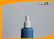 Blue HDPE Plastic Cosmetic Bottles with Pump Sprayer 100ml Plastic Bottle Packaging supplier