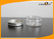 Empty Round Transparent PET Plastic Cream Jars with Aluminum Caps120g , Custom Color supplier