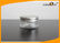 Empty Round Transparent PET Plastic Cream Jars with Aluminum Caps120g , Custom Color supplier