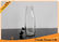 Clear 10oz Decorative Glass French Square Bottles with Tamper Evident Cap for Milk supplier