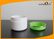 Empty Round 140ml Plastic Cream Jar with Green Lids for Skin Care Cream Packaging supplier