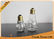 Decoration 150ml Clear Glass Beverage Bottles Bulb Shape With Metal Cap , Specialty Glass Bottles supplier