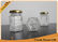 Surface Handling 2oz 60ml Hexagonal Small Glass Food Jars With Lids / Lug Cap 43mm Dia supplier