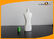 Custom Plastic Cosmetic Bottles / HDPE Plastic White Shampoo Bottles 260ML supplier