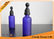 50ml Blue Frosted Blue or Amber Glass Bottles for Essential Oils With Dropper Cap supplier