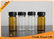 20ml Clear Or Amber Empty Small Glass Vials With Plastic Screw Cap , Brown Glass Bottles supplier