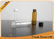 Essential Oil Packaging 20ml Amber Glass Vials With Screwing Top Specialty Glass Bottles supplier