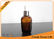Square Amber Essential Oil Glass Bottles 25ml Small Essential Oil Containers supplier