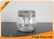 500ml Empty Round Glass Storage Jars with Lids , Clamp Glass Jar Food Storage Container supplier