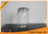 1.5 Liter Square Glass Storage Containers with Lids , Glass Spice Jars with Glass Lock Lid supplier