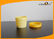 Straight Tube Orange PP Cosmetic Plastic Jars Thick Wall Facial Mask Jar with Screw Caps 110g supplier
