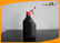 620ml Black HDPE Disinfection Solution Plastic Mist Spray Bottle with Trigger Sprayer Pump supplier