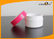 HDPE Cosmetic Packaging White Face Cream Jar With Red Screw Lid 60g Plastic Small Jars supplier