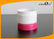 HDPE Cosmetic Packaging White Face Cream Jar With Red Screw Lid 60g Plastic Small Jars supplier