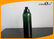 Dark Green Cylindrical PET Cosmetic Lotion Bottle 500ML With Pump supplier