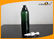 Dark Green Cylindrical PET Cosmetic Lotion Bottle 500ML With Pump supplier