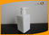 400ML Square White Plastic Cosmetic Bottles Shower Gel Bottle Fashion Pump supplier