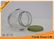 Clear 314ml Orcio Glass Food Jars Gold Metal Twist Off Lid For Jam supplier