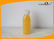 Transparent 8oz / 250ml Square PET Plastic Juice Bottles with Tamper Caps supplier