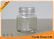 Cap 100ml Square Glass Jars For Food Storage , Glass Wide Mouth Canning Jars supplier