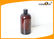 Colored PET Cosmetic Bottles , Personal Care Plastic Boston Bottle 500ml supplier