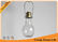 New Design Hanging Light Bulb Glass Beverage Bottles With Metal Handle supplier