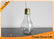 Screw Cap 400ml Empty Glass Light Bulb Jar With Custom Logo Printing supplier