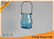 330ml Color Glass Hanging Candle Holder , Haning Colored Glass Jar supplier