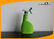 600ml Green Color PVC Plastic Pharmacy Bottles With Trigger Sprayer supplier