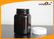 350g Amber Square Plastic Jar With Screw Cap , Medicine Package Bottle supplier