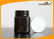 Amber 350g / 200g Plastic Pharmacy Bottles Square PET Bottle for Pill Package supplier