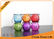 200ml Decorative Spray Colored Pumpkin Shaped Glass Hanging Candle Holder Lamp supplier