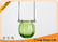 200ml Decorative Spray Colored Pumpkin Shaped Glass Hanging Candle Holder Lamp supplier