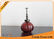 Sprayed Pumpkin Shaped Glass Storage Jars with Lids , Glass Watering Can For Potted Plant supplier
