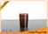 80 ml Amber Frosted Glass Cup Light Candle Holder , Vintage Glass Candle Holders supplier