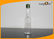 Empty Clear Long Neck PET Cosmetic Bottles , 100ML Small Olive Oil Bottle with Double Caps supplier