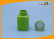 100ml Green HDPE Square Plastic Pharmacy Bottles 100ml for Pill Medicine Packaging supplier