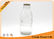 Cut Glass Beverage Bottles With Cap , 1000ml Ikea Glass Milk Bottle supplier