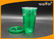 16oz Plastic Drink Bottles Double Layer Tumbler Cup with Straw and Lids supplier