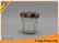 Kitchen Use 1oz 3oz 6oz Glass Food Jars Storage , Metal Twist off Cap supplier