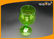 Acrylic 500cc Plastic Drink Bottles Green Champagne Beer Juice Cup for KTV Bars supplier