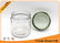 800ml glass food storage jars / Bottle With Visible Metal Screw Lid supplier