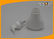 Fan shaped White Plastic Cosmetic Bottles / HDPE 300ml Plastic Pump Bottle supplier
